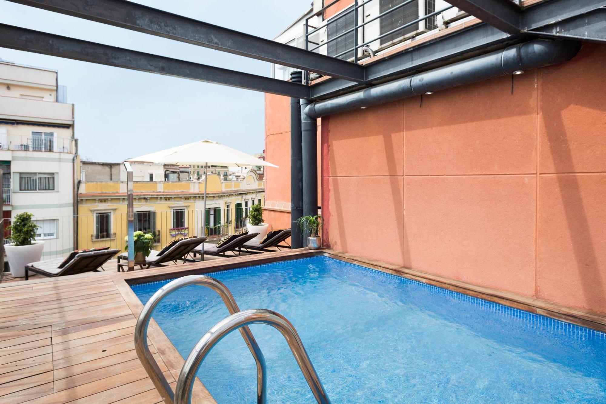 Apartment Barcelona Rentals - Pool Terrace In City Center الغرفة الصورة