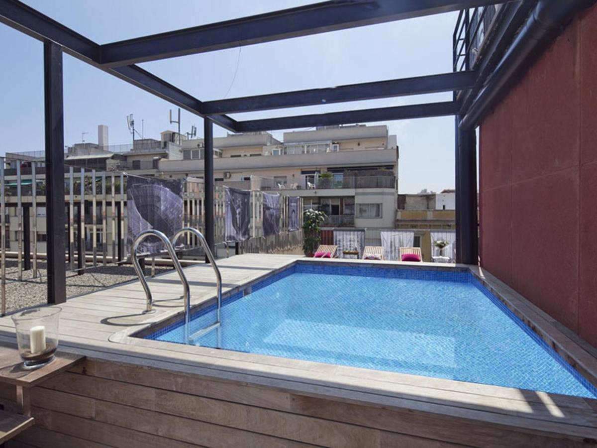 Apartment Barcelona Rentals - Pool Terrace In City Center المظهر الخارجي الصورة